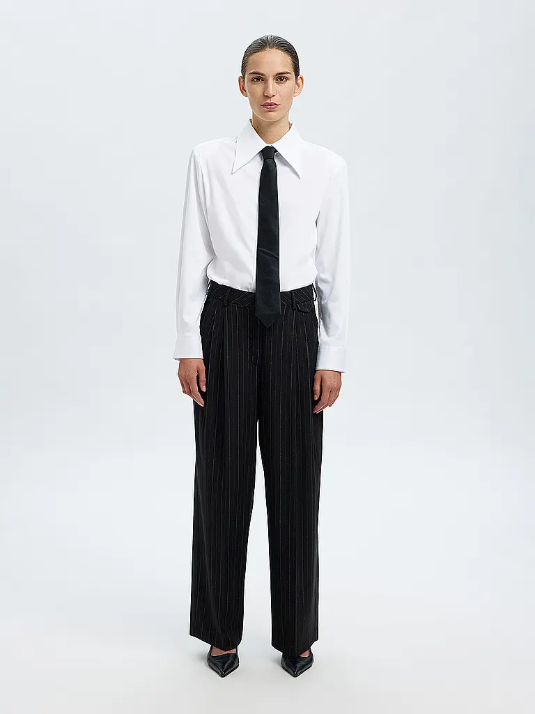 SELECTED FEMME | Pantalon Marlene SLFMALIA MANTECO | schwarz