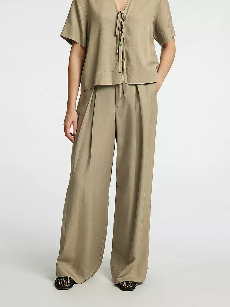 SELECTED FEMME | Pantalon Marlene SLFNATUK | olive