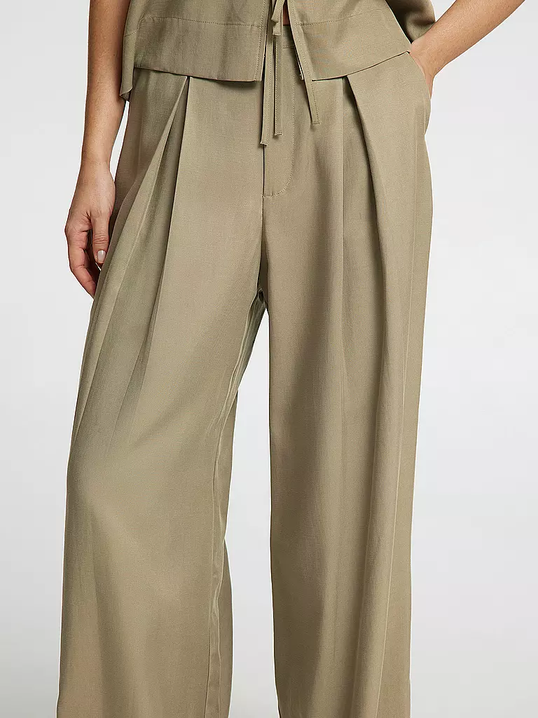 SELECTED FEMME | Pantalon Marlene SLFNATUK | olive