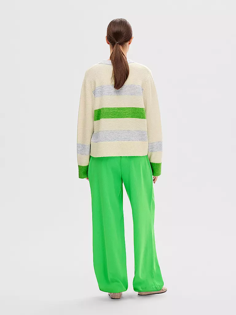 SELECTED FEMME | Pantalon Marlene SLFTINNI Coupe décontractée | Vert
