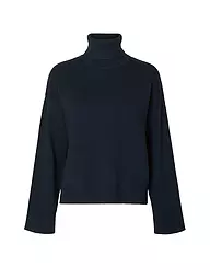 SELECTED FEMME | Rollkragenpullover  SLFKAMMA | Bleu foncé