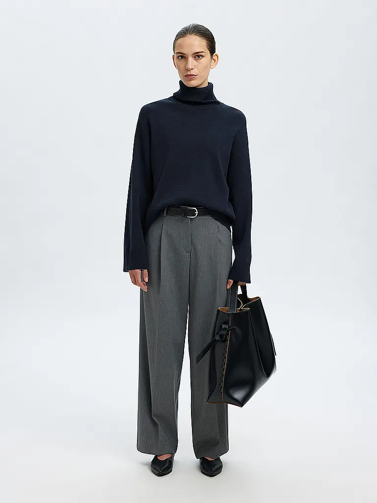 SELECTED FEMME | Pull à col roulé SLFKAMMA | dunkelblau