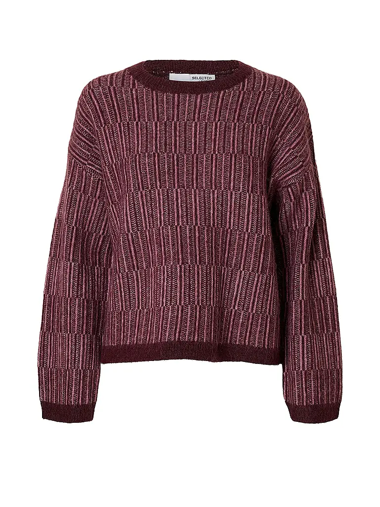 SELECTED FEMME | Pull SLFALVA | Rouge foncé