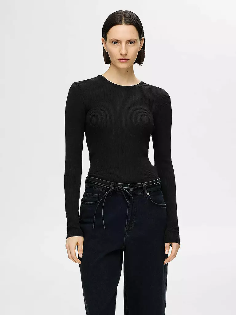 SELECTED FEMME | Pullover  SLFNAJA | Noir