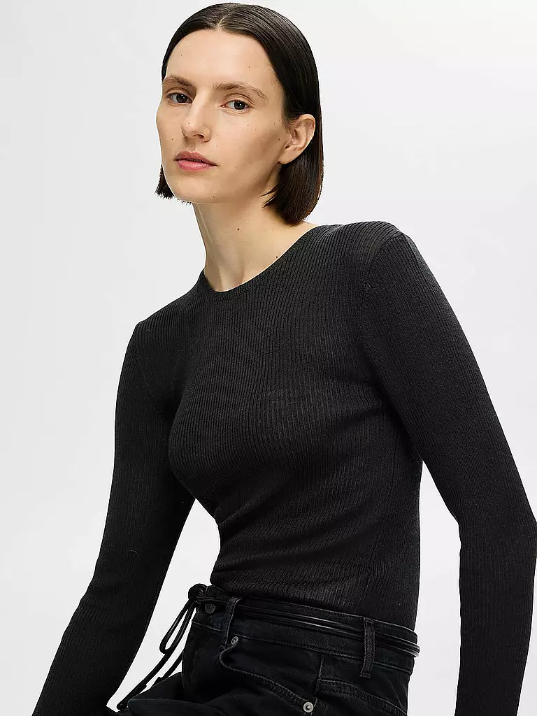 SELECTED FEMME | Pullover  SLFNAJA | Noir