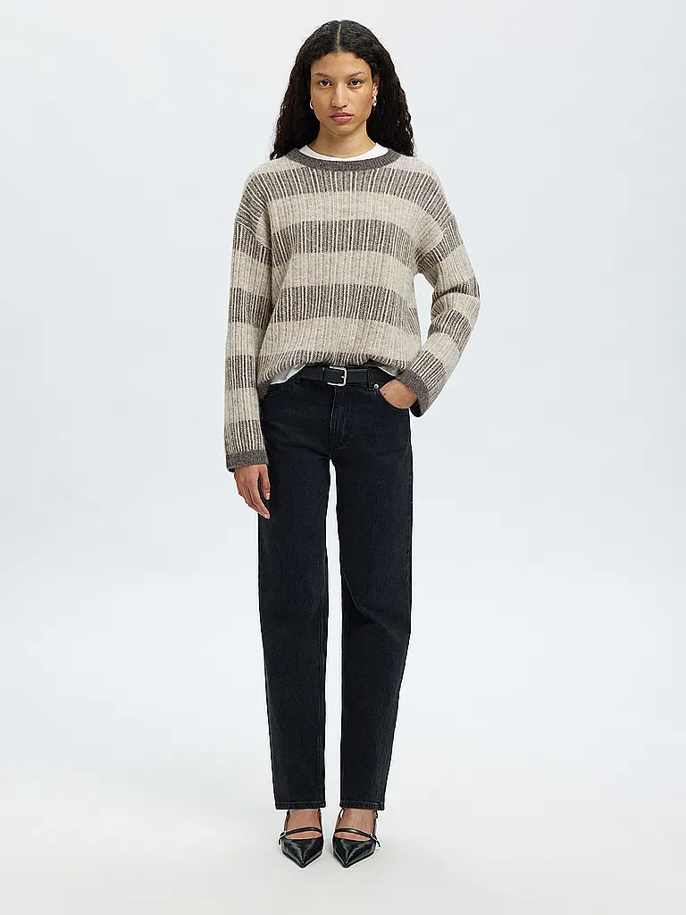 SELECTED FEMME | Pullover SLFALVA
Marque : SELECTED FEMME
Couleur : beige
Catégories : Mode,Femme

Longueur des manches : Manches longues
Encolure : Col rond
Matière : Laine,Alpaga,Polyester / Polyamide,Nylon,Stretch
Motif : Rayures
Coupe (vêtements d’extérie | 