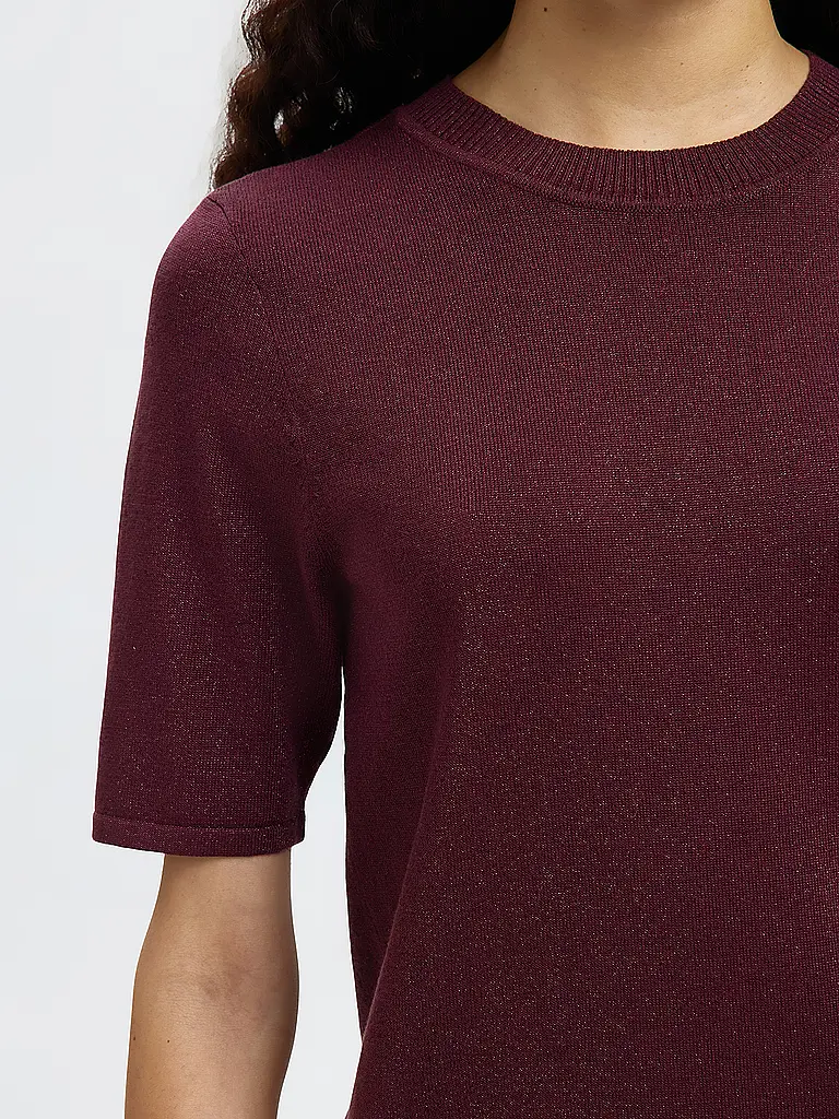 SELECTED FEMME | Pullover SLFLURA | Rouge foncé