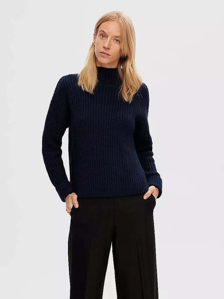 SELECTED FEMME | Pullover SLFSELMA | Bleu foncé