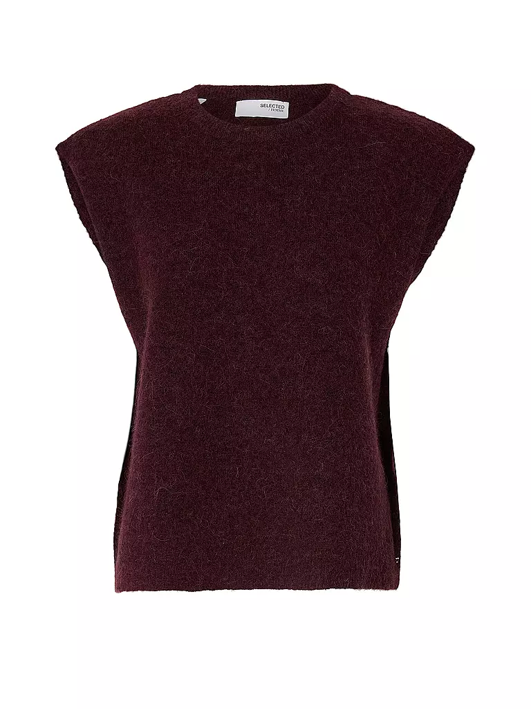 SELECTED FEMME | Pullunder SLFLULU | dunkelrot