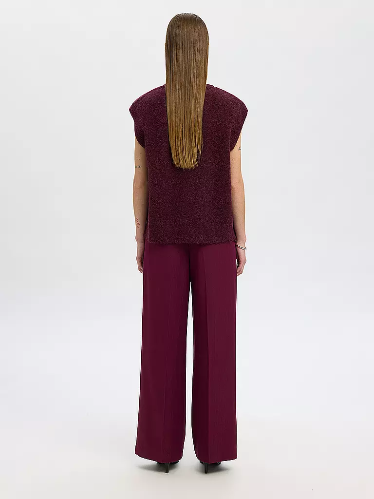 SELECTED FEMME | Pullunder SLFLULU | dunkelrot