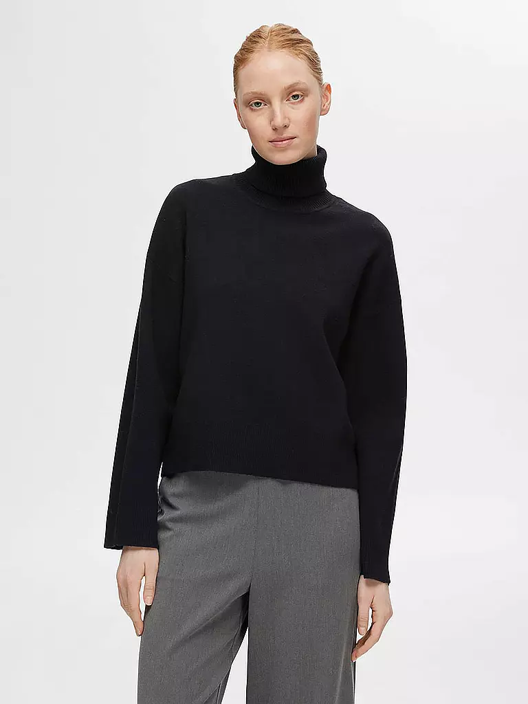 SELECTED FEMME | Rollkragenpullover  SLFKAMMA | Noir