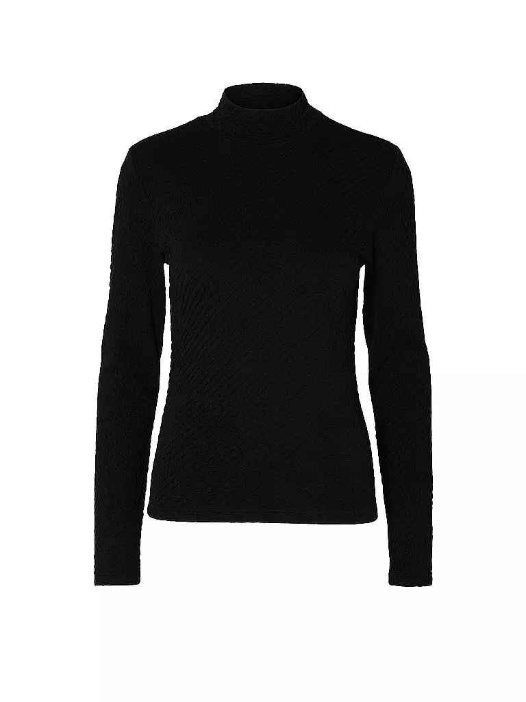SELECTED FEMME | Stehkragenshirt SLFGINNY | Noir