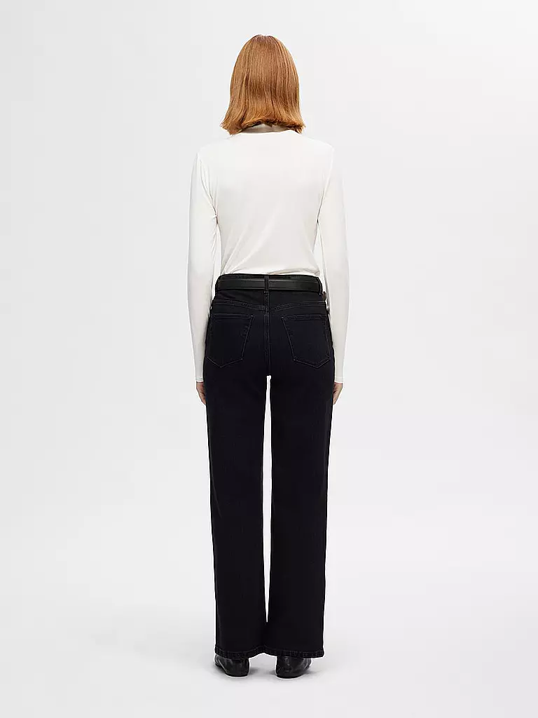 SELECTED FEMME | T-shirt à manches longues SLFMANJA | weiss