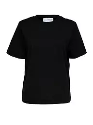 SELECTED FEMME | T-shirt SLFESSENTIAL | Noir
