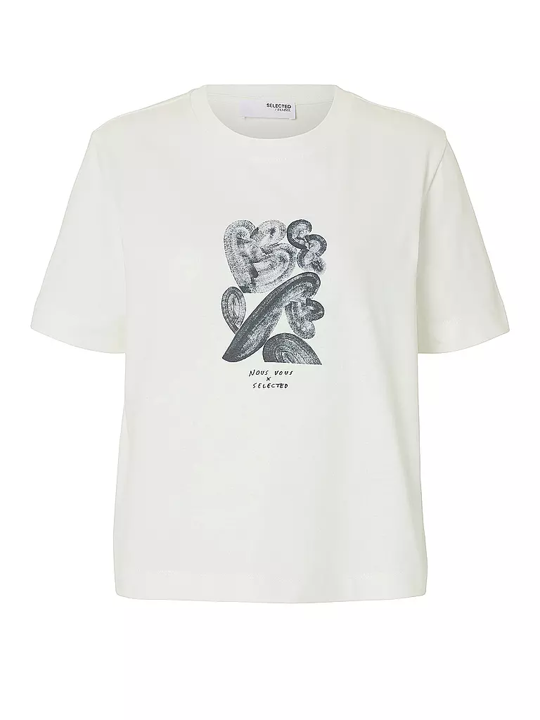 SELECTED FEMME | T-Shirt SLFESSENTIAL | Blanc