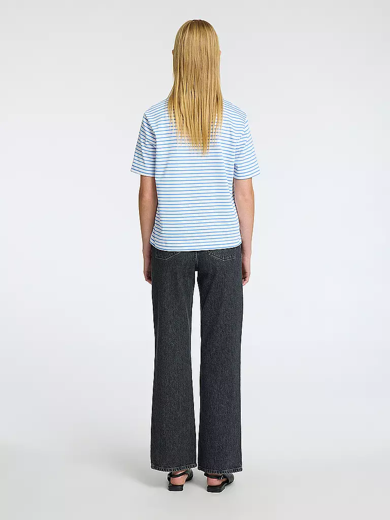 SELECTED FEMME | T-Shirt SLFESSENTIAL | blau