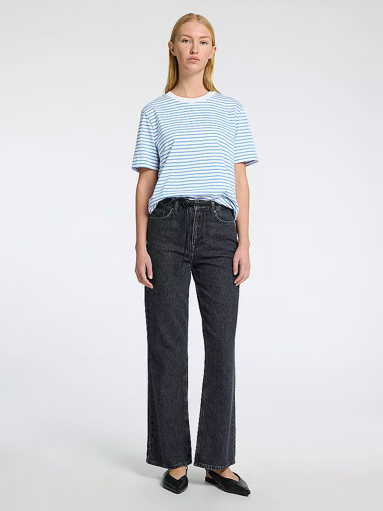 SELECTED FEMME | T-Shirt SLFESSENTIAL | blau