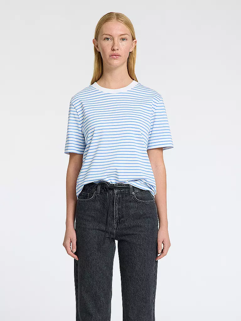SELECTED FEMME | T-Shirt SLFESSENTIAL | blau