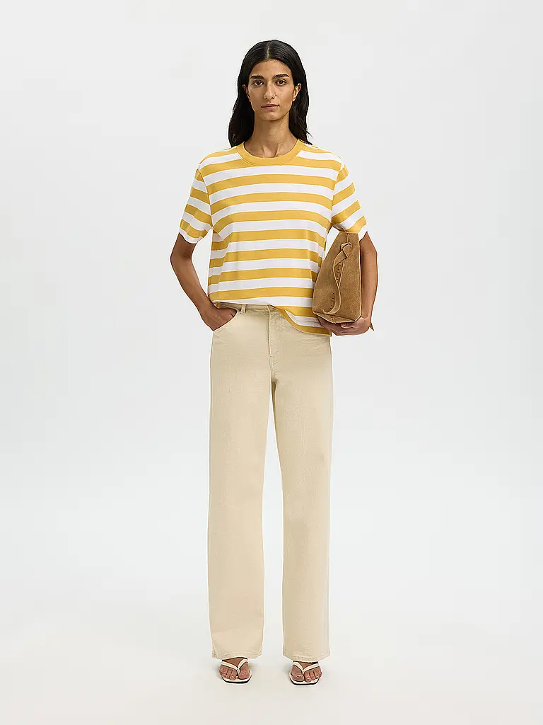 SELECTED FEMME | T-Shirt SLFESSENTIAL | Blanc