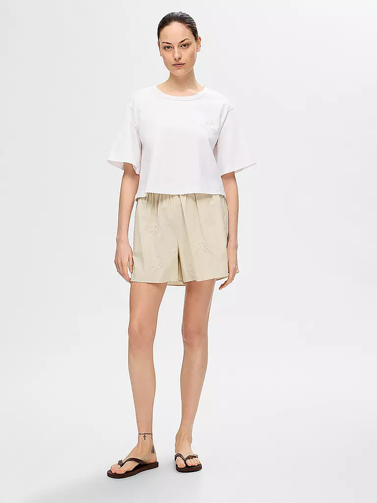 SELECTED FEMME | T-Shirt SLFMARITA | Blanc