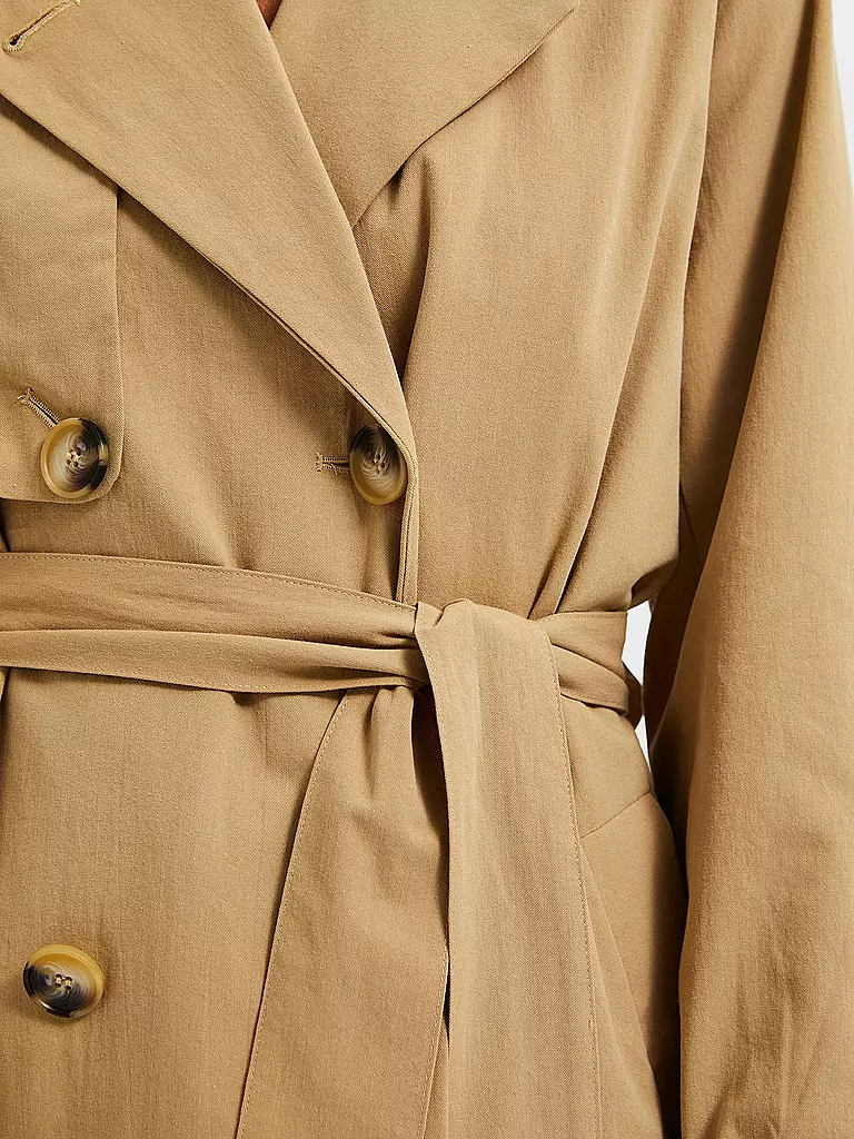 SELECTED FEMME | Trenchcoat SLFSIA  | Camel