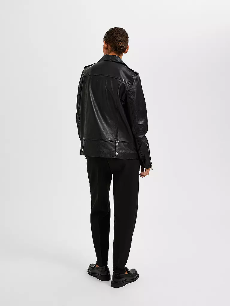 SELECTED FEMME | Veste en cuir SLFMADISON | 