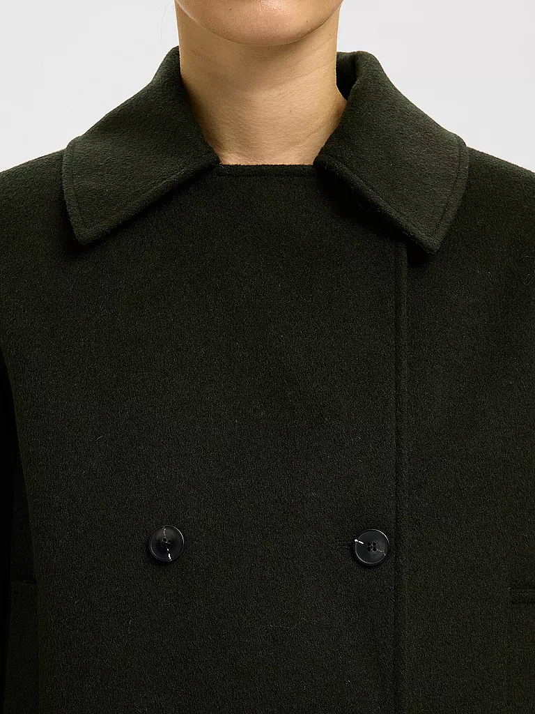 SELECTED FEMME | Veste en laine SLFALMA | olive