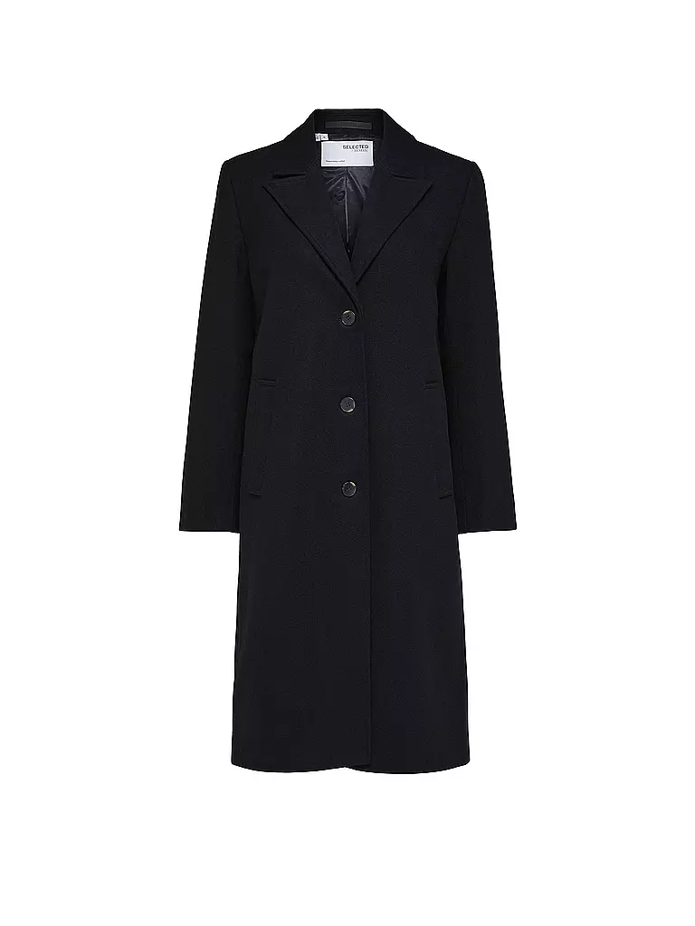 SELECTED FEMME | Wollmantel SLFALMA  | Noir
