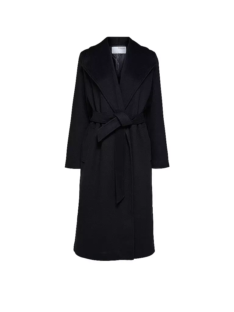 SELECTED FEMME | Wollmantel SLFROSA  | Noir