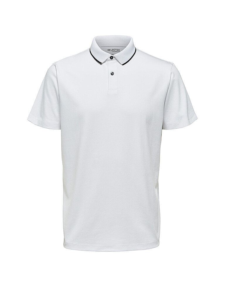 Poloshirt SLHLEROY COOLMAX blanc XL