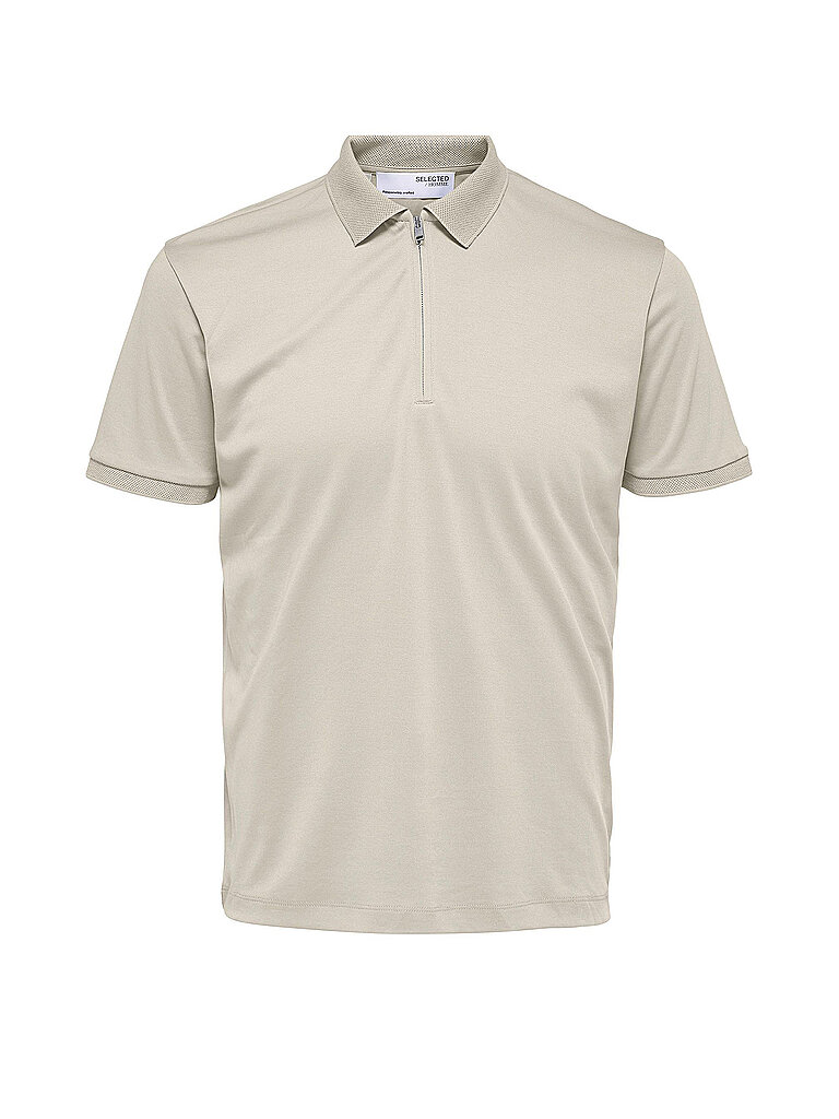 Poloshirt SLHFAVE beige L