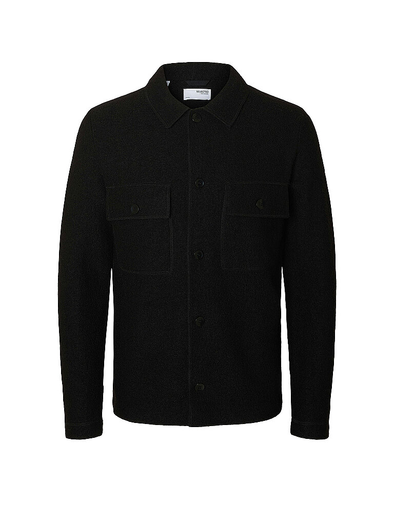 Overshirt SLHNEALY noir XXL