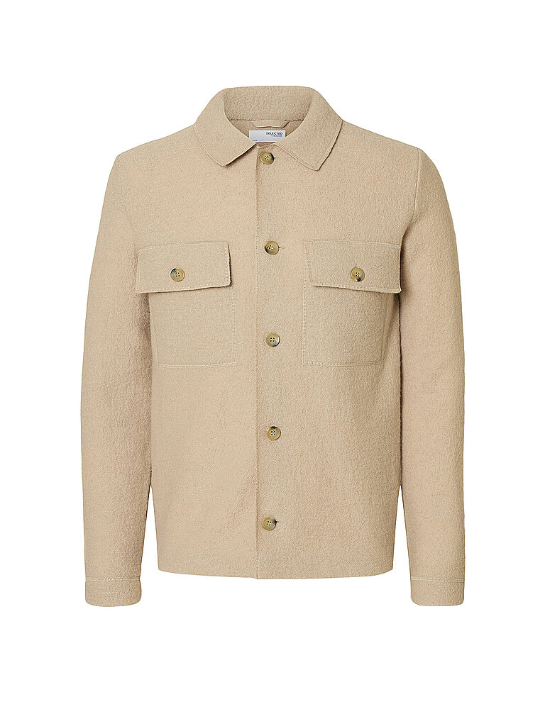 Overshirt SLHNEALY crème XL