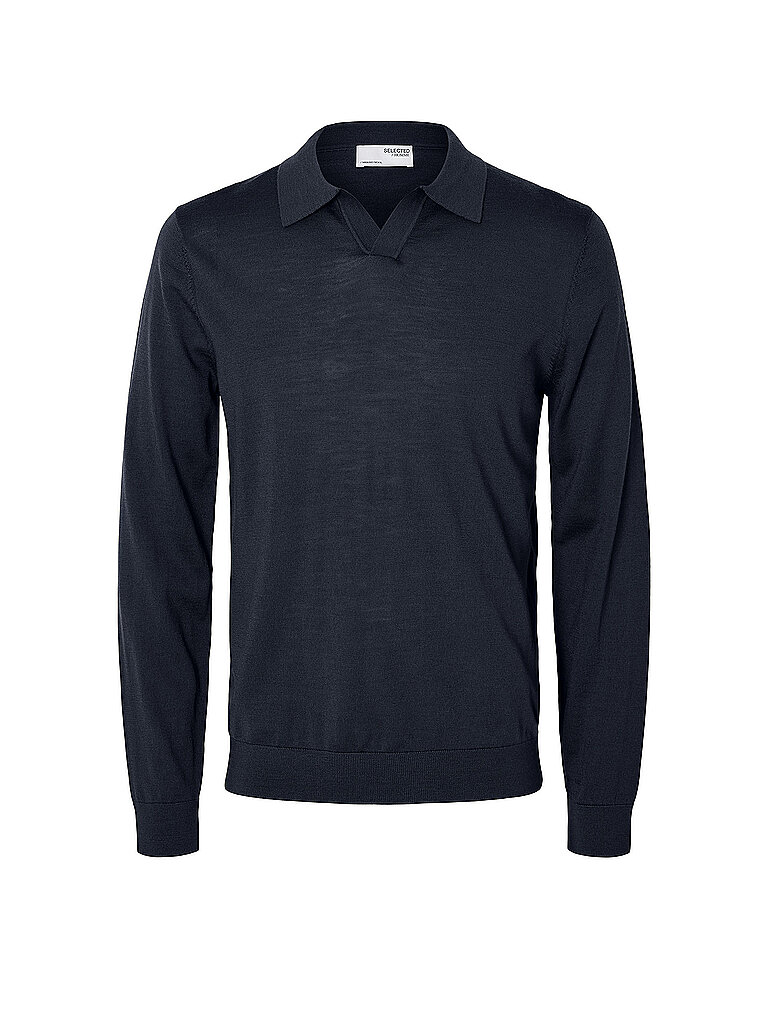 Pullover SLHTRAY bleu marine L