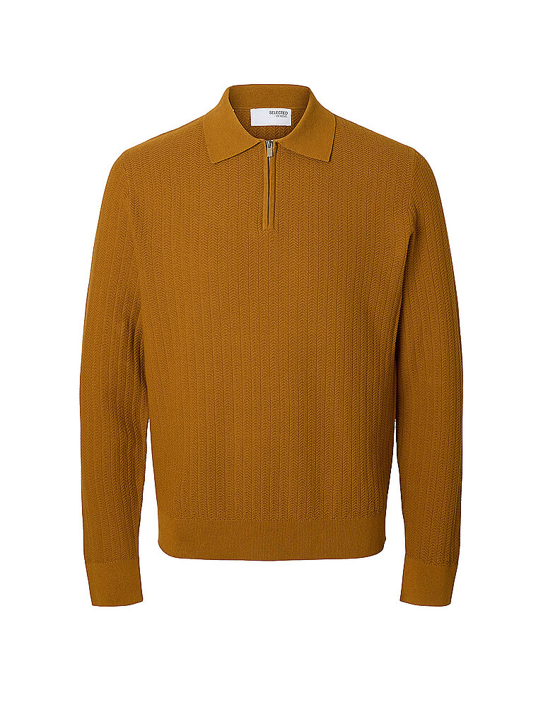 Poloshirt SLHCRAN marron M