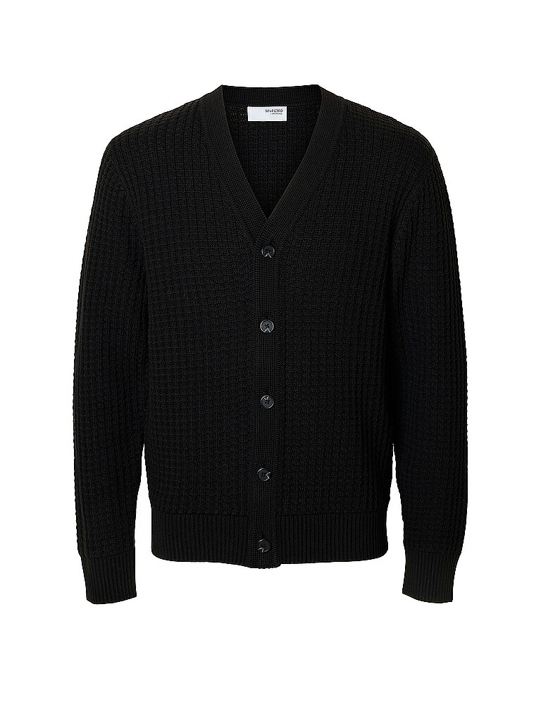 Selected Cardigan SLHTOM noir L
