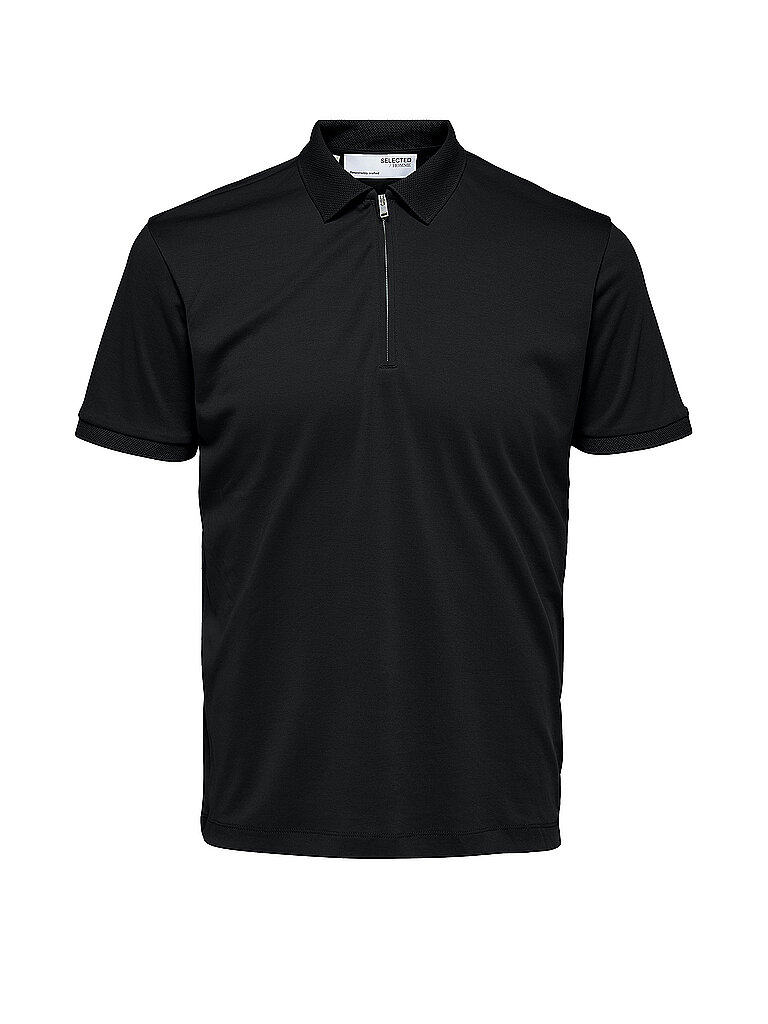 Selected Poloshirt SLHFAVE noir L