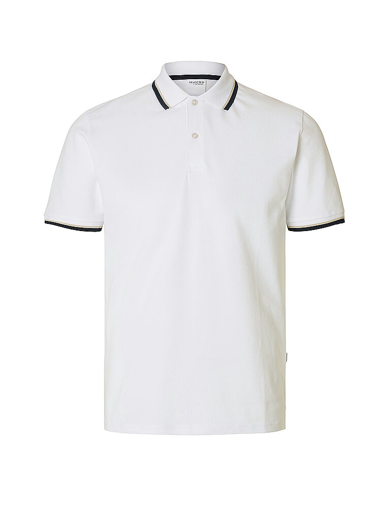 Polo SLHSLIM-ATLAS blanc M