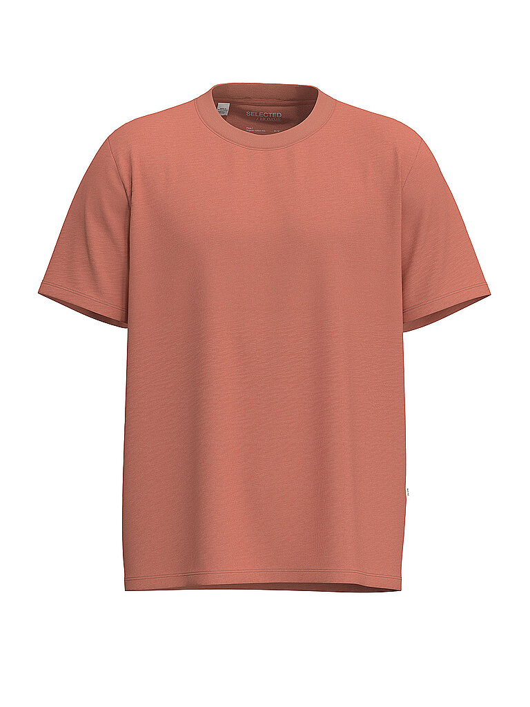 T-Shirt SLHASPEN cuivre M