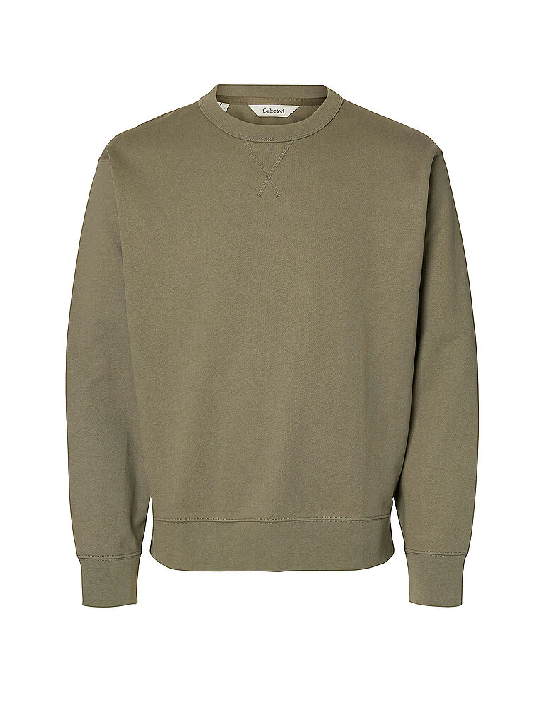 Sweater SLHRELAXLUKE marron M