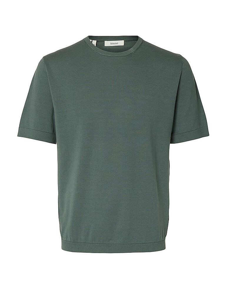 Strickshirt SLHTORINO vert XL