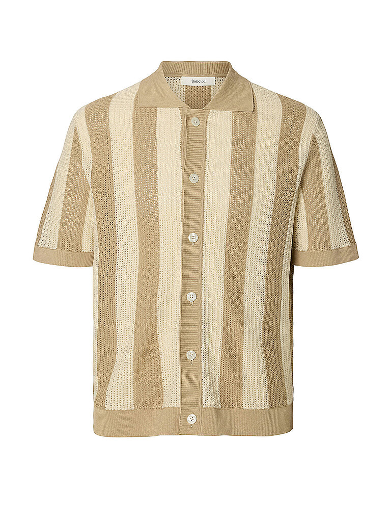 Selected Polo SLHSHANE blanc XL