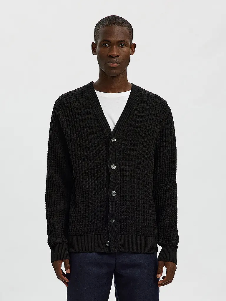SELECTED | Cardigan SLHTOM | schwarz