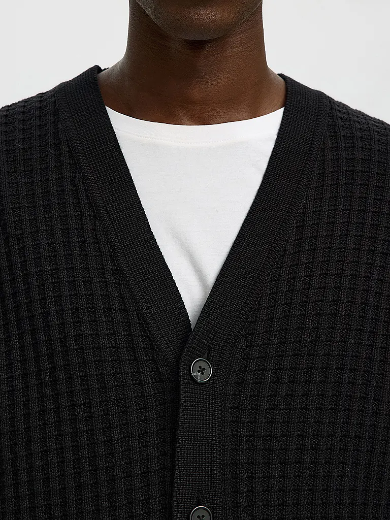 SELECTED | Cardigan SLHTOM | schwarz
