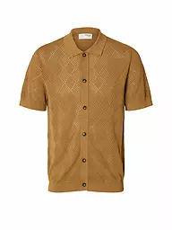 SELECTED | Chemise coupe regular SLHARCO | Marron