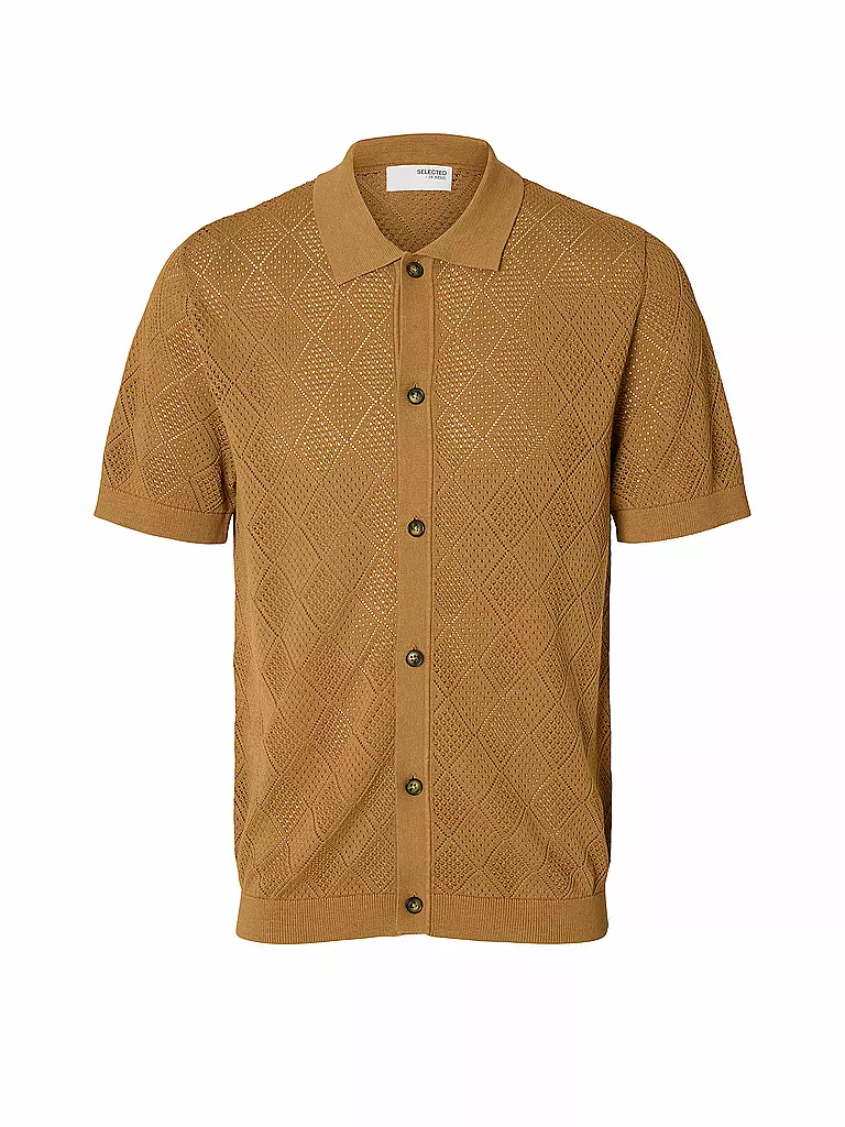 SELECTED | Chemise coupe regular SLHARCO | braun