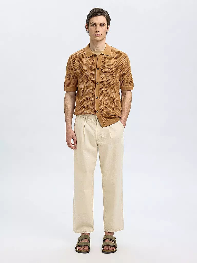 SELECTED | Chemise coupe regular SLHARCO | braun