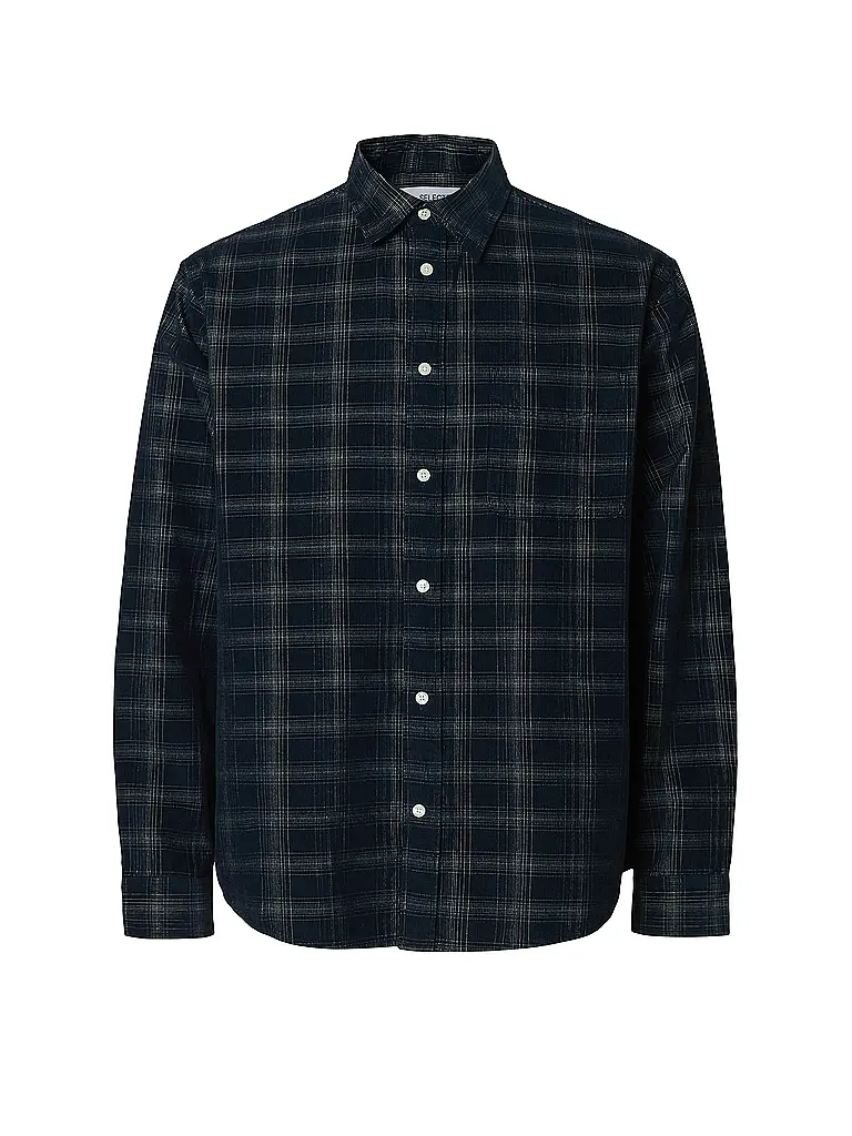 SELECTED | Chemise coupe regular SLHREGCORD | Bleu