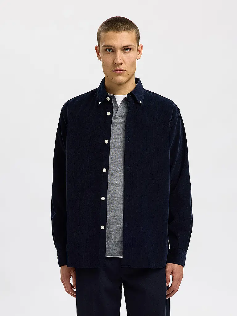 SELECTED | Chemise coupe regular SLHREGDANNI | dunkelblau