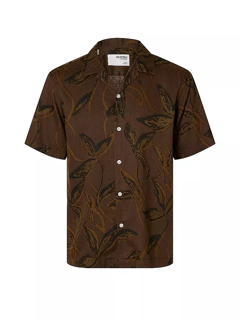 SELECTED | Chemise coupe regular SLHREGNOA | braun